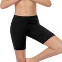 wirarpa Women's Cotton Boy Shorts Underwear Anti Chafing Soft Biker Short Plus Boy Shorts Panties 4 Pack (M)