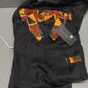 Visit the LucMatton LucMatton Men's 2 Piece Outfits Long Sleeve Button Down African Dashiki Shirts and Pants Set Traditional Ethnic Suits, Medium