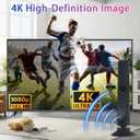 Tv Antenna Indoor for Local Channels: Antenna for Smart Tv Without Cable para Digital Long Range 4k Used Basement Villa Apartment (Large)