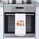 Softball Kitchen Towels, Game Day Softball Coquette Dish Tea Towels for Kitchen Decor, Retro Softball Mama,Game Day Softball Decorative Hand Towels for Bathroom, 16x24 Inch (White-3)