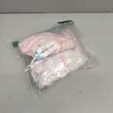 Bassinet Sheets Universal Fit for Oval, Hourglass, Rectangle Bassinet Mattress, 2 Pack 100% Cotton Sheets for Halo Bassinest Swivel, Flex, Luxe Sleeper, Unisex Bassinet Fitted Sheet for Baby, 
Pink Print for Baby