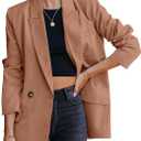 luvamia Blazer Jackets for Women Work Casual Office Long Sleeve Fashion Dressy Business Outfits (XL)