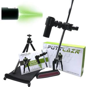 Green Line Indoor Golf Putting Trainer - Perfect Alignment Tool for Men, Golf Accessories