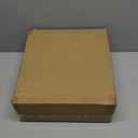 eletecpro 12x12 Picture Frames Set of 7 with Mat for 8x8 Photos or without Mat for 12x12, Square Gallery Wall Decor Collage for Picture Display, Weathering Brown Frame Set for Wall Hanging