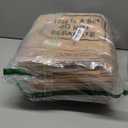 Zhehao 100 Pcs File Jackets Reinforced Straight Cut Tab Pocket Folders 2 Inch Expandable File Folder Expanding Paper Organizer with Tabs Expansion Pocket, Letter Size(Kraft Paper Color,Classic Style)