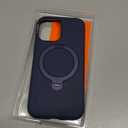 TORRAS Ostand Q3 Silicone for iPhone 17 Case, Fit for MagSafe, 360 Ring Holder Kickstand, Soft Liquid Silicone Cozy Grip, Camera Control, Shockproof Rugged Protective Case for iPhone 17, Midnight (Deep Blue)