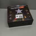 Christmas Tree Topper Lighted with 6 Projection Modes,Christmas Star Tree Topper Built-in LED Rotating Projector Lights 3D Sparkling Christmas Tree Decorations for Xmas Party Holiday Decor(Silver)