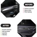 ABS Carbon Fiber Interior Door Decoration Panel Cover Trims For BMW X3 G01 X4 G02 2018-2023 Car Inner Door Armrest Panel Accessories