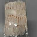 AIMUDI Ivory Satin Bows - 50 Counts, 2.5" x 2.5", Perfect for Gift Wrapping, Holiday Crafts, Wedding Favors, Baby Showers