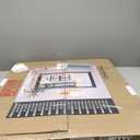 Amorho Black Bathroom Mirror, 24x30 Inch Thick Metal Framed Wall Mirrors for Over Sink, Bedroom, Living Room, Entryway, Rectangle Wall-Mounted Mirrors(Horizontal/ Vertical)