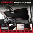 Windshield Sun Shade for Ford Expedition 2018-2024