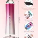 Electric Foot Callus Remover,Foot Scrubber & Callus Remover for Feet Foot Spa Pedicure Tool with 60 Grinding Discs Professional Electric Foot File Ideal (Light Pink)