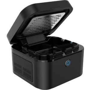 Smokeless Ashtray, Multifunctional Smoke Ashtray with USB Rechargeable, HEPA Filter Smoke for Home,Office(Black)