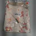 Hupohoi Big Girls Button Down Pajama Set 3pcs Short Sleeve Long Pants with Shorts Crepe Wrinkled Fabric Sleepwear Nighty 12M