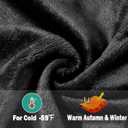 AHLW Winter Warm Fleece Lined Leggings for Women - High Waisted Thick Thermal Leggings Elastic Soft Comfortable Velvet Tights (Black)