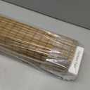 LazBlinds Cordless Bamboo Roman Shades, 21.5x64, Highfield Teak