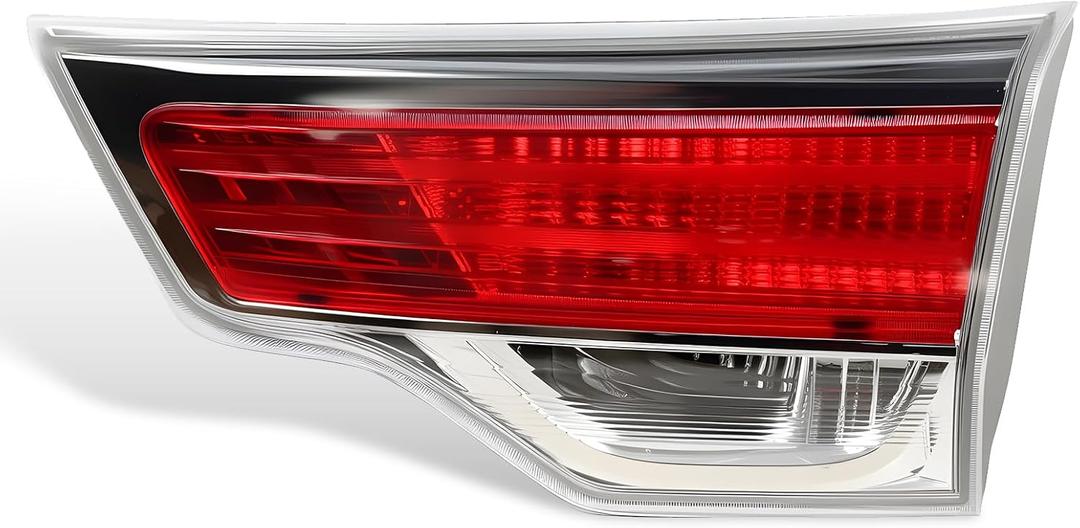TO2803115 Inner Tail Light w/O Bulb Compatible with 2014-2016 Highlander Right Side Rear Brake Lamp Taillight 815800E050