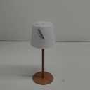 EZVALO Outdoor Cordless Table Lamp, IP65 Waterproof 4500mAh Rechargeble Shower Lamp, Dimmable Touch Lamp, LED Night Light Lamp for Bathroom Patio Camping Restaurant Home（1 Pcs）