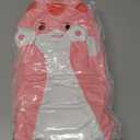 Mewaii Artist-Designed Ultra Soft Long Cat Plush Body Pillow, Extra Stuffing for Comfort, Premium Quality Stuffed Animal Gift for Girlfriend or Cat Lovers (Pink Cat Body Pillow 20 Inch)