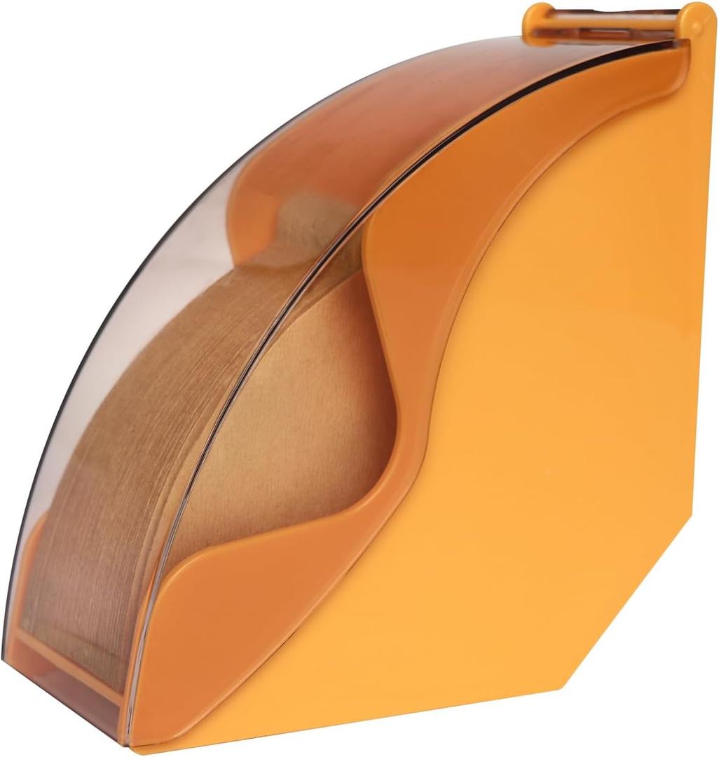 Coffee Filter Holder for Organizer and Coffee Station Accessories (Orange)