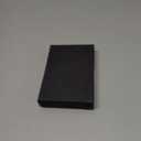 nuoku Leather Magnetic Card Holder, Intended for Magsafe Wallet Compatible with Airtag Holder, Magnetic Wallet for iPhone 15/14/13/12 Series, Not for 13 Mini/12 Mini, Max Hold 7 Cards (Black)