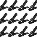 12-Piece for Woodworking Spring Clamps 4-inch Tarp Clamps Large Heavy Duty Clips Spring Clip Metal Clamp for Pool Cover Backdrop Stand Clamps