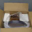 Rubtlamp 175 Pcs Plastic Dinnerware Set (25 Guests), Clear And Gold Plastic Plates, Hammered Party Plates Include Dinner Platos, Dessert Platos, Cups, Gold Cutlery Set And Napkins for Christmas