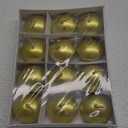 Nuanchu 12 Pieces 1. 65 Inch Floating Candles for Wedding Centerpiece, Small Unscented Floating Round Tealights Metallic Smooth Wax Disc Candles for Graduation Dinner Home Decor(Gold)