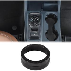 Aunginsy Gear Shift Switch Button Ring Trim Cover Compatible with Ford Maverick 2022 2023 2024 Car Drive Mode Gear Shift Knob Decorative Cover Gear Shifter Head Button Protection Interior Accessories