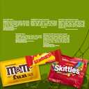 M&M's, Snickers & More Mini and Fun Size Halloween Candy, Assorted Chocolate Candy Variety Pack, 195 Ct Bulk Bag, Expiry: 06/01/26
