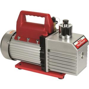 Robinair 15800 VacuMaster Economy Vacuum Pump - 2-Stage, 8 CFM, CHROME,Red/Silver