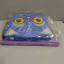Sosation Cat Piata 12.5 x 9 Inch Blue Cat Shaped Piata with Blindfold Bat for Purple Birthday Decoration Friendship Fans Favor Decoration Wedding