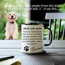 Funny Dog Mom Dog Lover Christmas Gifts for Women, Gag Mothers Day Gifts for New Puppy Fur Baby Owners - Fun Messages Fur Mama Birthday Presents, Pitpull Pug - Cute Mug, 11oz Coffee Cup