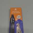 Dog Nail Grinder, 3 Grinding Heads, 2-Speed, LED Light, Touch-Switch, TypeC, Quiet, Low-Vibration, Dog Nail Trimmers for Large, Medium, Small Dogs & Cats with Hard/Thick Nails (U-Black)