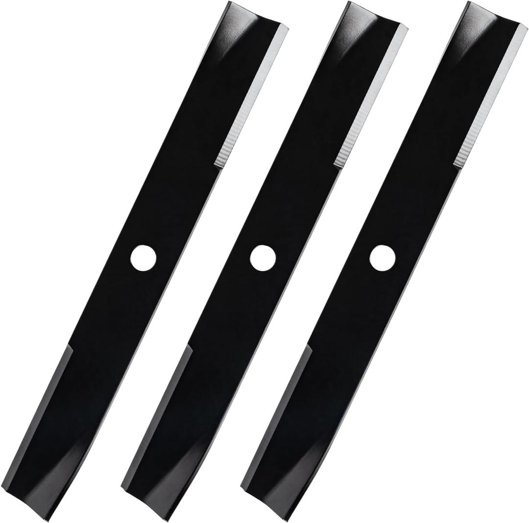 106078 Mower Blades Compatible with Toro Riding Mowers 48" Deck, 106637 Replacement Blade Fit for Toro Wheel Horse 260 300 GT Classic Tractors Z480 ZX480, 3 Pack