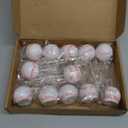 Jetec 12 Pcs Resin Sports Ball Base Memo Clips with Alligator Wire Table Number Card Place Holders Photo Stand for Office Menu Wedding Party Events Decoration(Baseball)