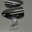 Benlari Stainless Steel Handguards, Larger Hand Guards Fit for Harley Sportster Touring Street Glide Road King Electra Glide 2007-2023 Fit for Hydraulic Clutch & Cable Clutch Style, Chrome