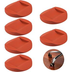 6 Pcs Rubber Furniture Caster Cups, AIFUDA Furniture Coasters Anti-Sliding Floor Grip Floor Protectors for All Floors & Wheels of Furniture, Sofas and Bed 6 Pcs Rubber Furniture Caster Cups, AIFUDA Furniture Coasters Anti-Sliding Floor Grip Floor Protectors for All Floors & Wheels of Furniture, Sofas and Bed
