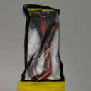 EZDIY-FAB GPU Power Sleeved Cable Extension, 16pin(12+4) 12VHPWR PCIe 5.0 Connector Male to 3X PCIE 8 PIN for RTX4070ti/ 4080/ 3090Ti, with Pre-Installed Cable Combs-16AWG/Black Red