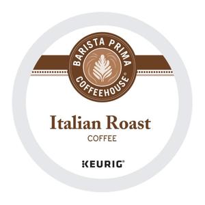 Barista Prima Dark Roast Extra Bold Coffee K-Cup, Italian Roast, 24 Count (Pack of 4)
