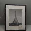 Upsimples 16x20 Picture Frame, Display Pictures 11x14 with Mat or 16 x 20 Without, Wall Hanging Poster Frame, Black, 1 Pack