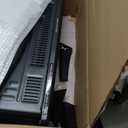 24Inch Electric Fireplace Stove, Free-Standing Infrared Fireplace Stove, Controllable 3D Flame, 4 Variable Flame&Log Colors, 1500w, 5100BTU,TC(50-99),Black,23.5" L X 10.7" W X 24.3" H