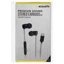 Acoustix Premium Sound Stereo Earbuds With Usb C Connector