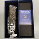 Butane Torch Lighter, Refillable Kitchen Cooking Torch Windproof Adjustable Flame Solar Beam Torch HARYGATE Blow Torch with Safety Lock for Baking Creme Brulee (Brown)