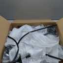 Industrial Candle Chandelier Modern Farmhouse Hanging Pendant Light Fixture with 8-Light Black Iron Classic Rural Candle Ceiling for Dining Room Living Room Bedroom Kitchen Island Foyer