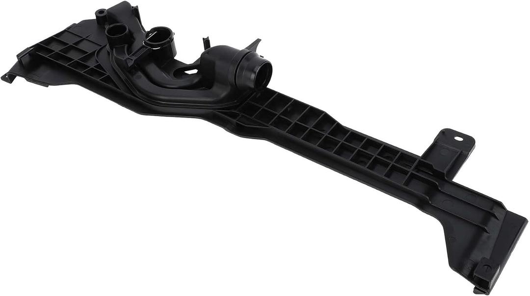 Auto Transmission Radiator Coolant Tank Mounting Plate, Reservoir Bottle Bracket No.17111438819 for BMW X5 E53 3.0i 3.0L L6 2001-2006 Black, 1 Pc