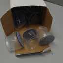 BUMACO 40Pcs Chair Leg Floor Protectors Chair Leg Protectors for Hardwood Floors Silicone Pads Covers to Protect Floors Universal L Clear Fit (1-5/16"~2")