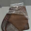 Shy Shy Lets Touch The Sky Butterfly Chair Brown Leather Butterfly Chairs Handmade with Powder Coated Steel Frame by IHA (Butterfly Chair Cover)