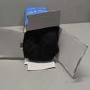 5 STARS UNITED Donut Pillow Hemorrhoid Tailbone Cushion  Large Chair Pad for Pain Relief  Coccyx, Prostate, Sciatica, Pelvic Floor, Pressure Sores, Pregnancy, Postpartum Recovery, Arctic Black