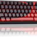 AULA WIN60 HE MAX - 60% Mechanical Gaming Keyboard Wired, Hall Effect Magnetic Switches Hot Swappable, Adjustable Actuation Rapid Trigger Mode, 8000 Hz Polling Rate, 60 Percent Keyboard Compact Design, Red